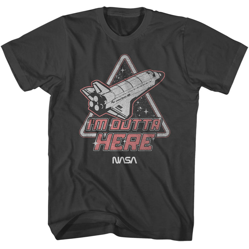 T-Shirt featuring design named NASA - I'm Outta Here