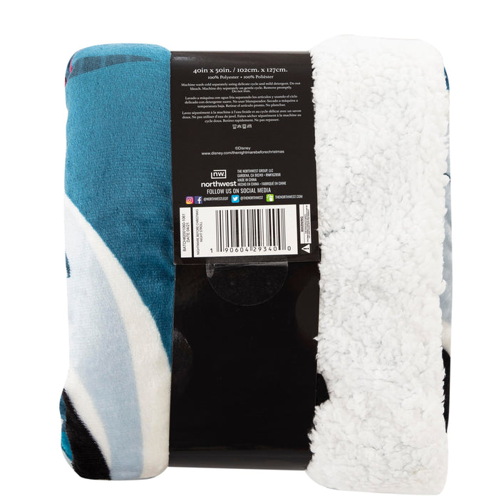 The Nightmare Before Christmas - Night Stroll 40 x 50 Inch Silk Touch Throw Blanket