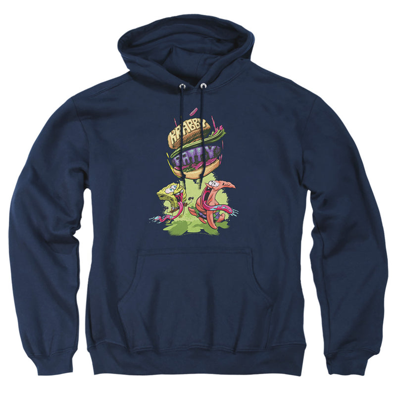 Hoodie featuring design named SpongeBob SquarePants - Falling Krabby Patty