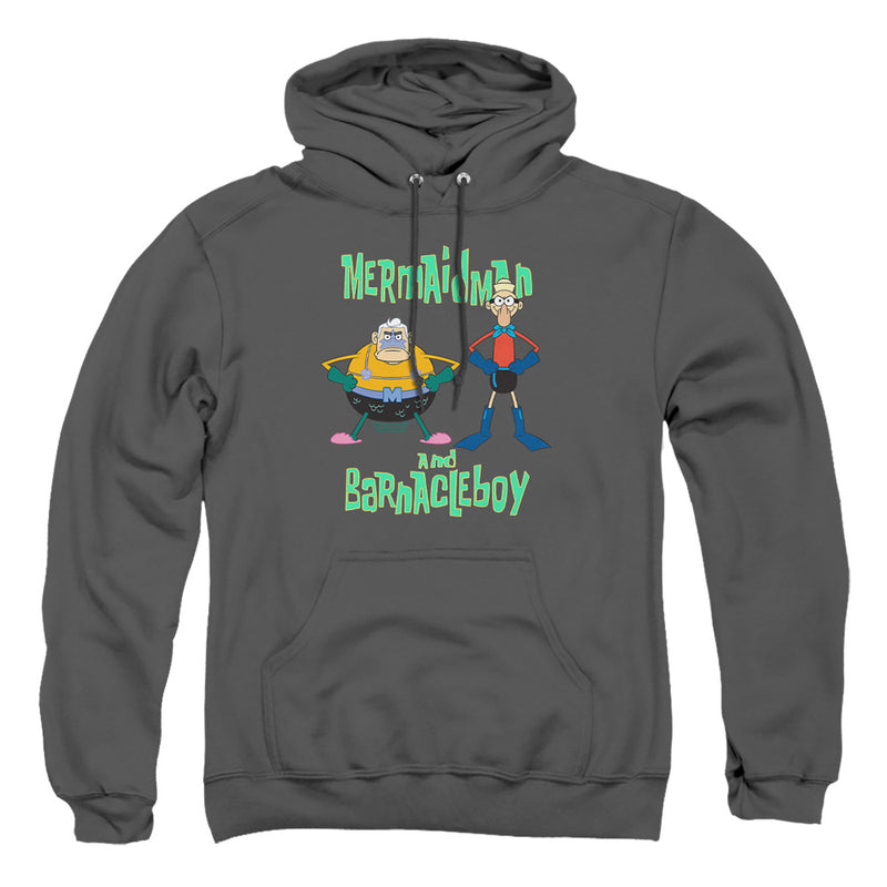 Hoodie featuring design named SpongeBob SquarePants - Mermaid Man and Barnacle Boy