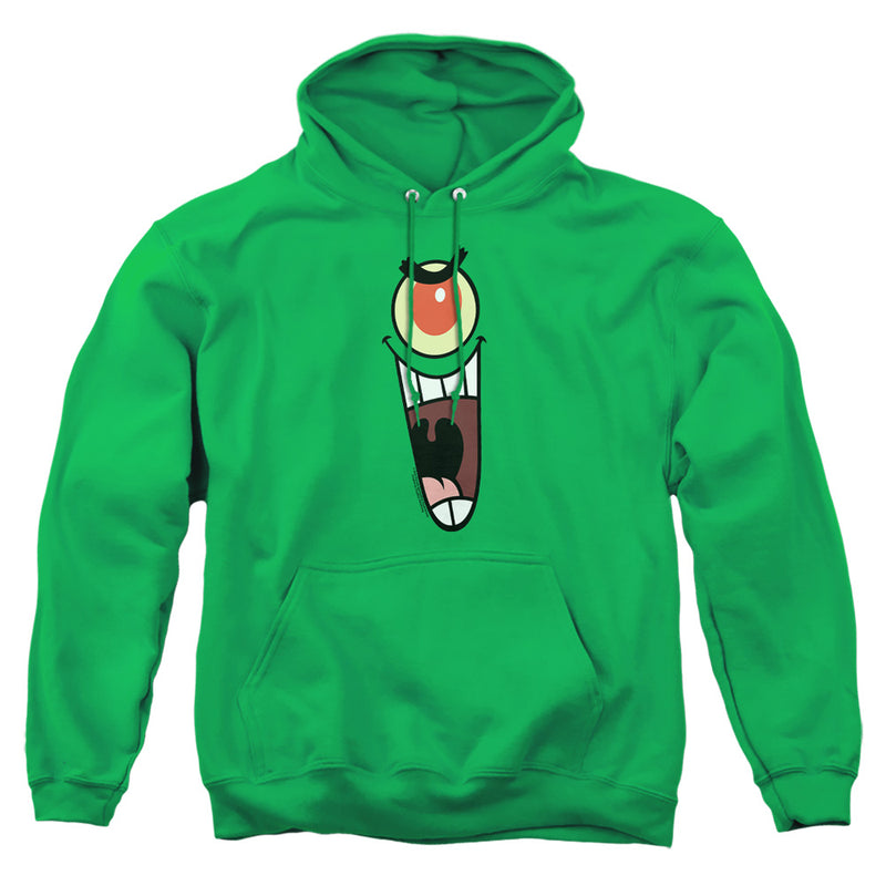 Hoodie featuring design named SpongeBob SquarePants - Plankton Sinister Face