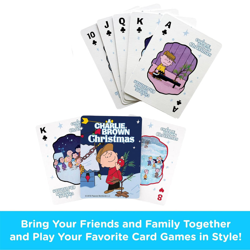 Peanuts Charlie Brown Christmas Playing Cards With Tin product image 2 of 6