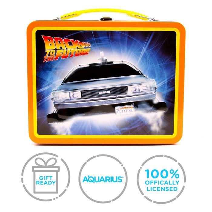 Back To The Future Embossed Tin Fun Box