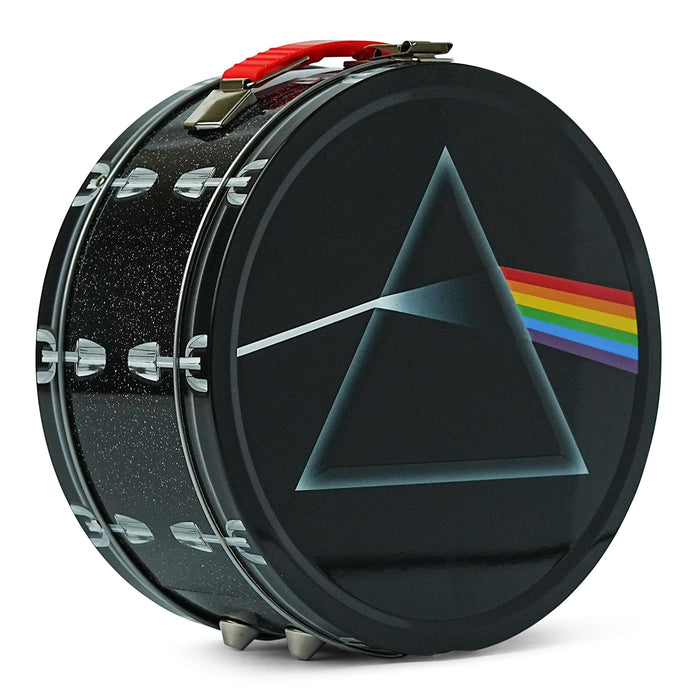 Pink Floyd Dark Side Of The Moon Drum Shaped Tin Fun Box