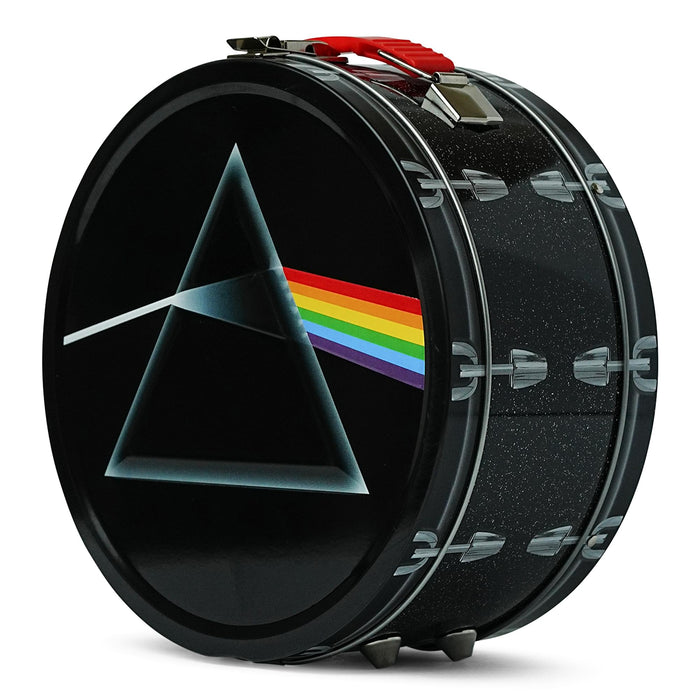 Pink Floyd Dark Side Of The Moon Drum Shaped Tin Fun Box
