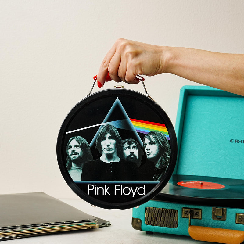 Pink Floyd Dark Side Of The Moon Drum Shaped Tin Fun Box product image 9 of 11