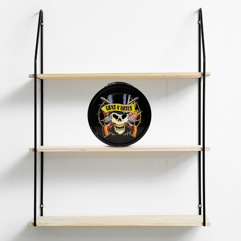 Guns N Roses Drum Shaped Tin Fun Box