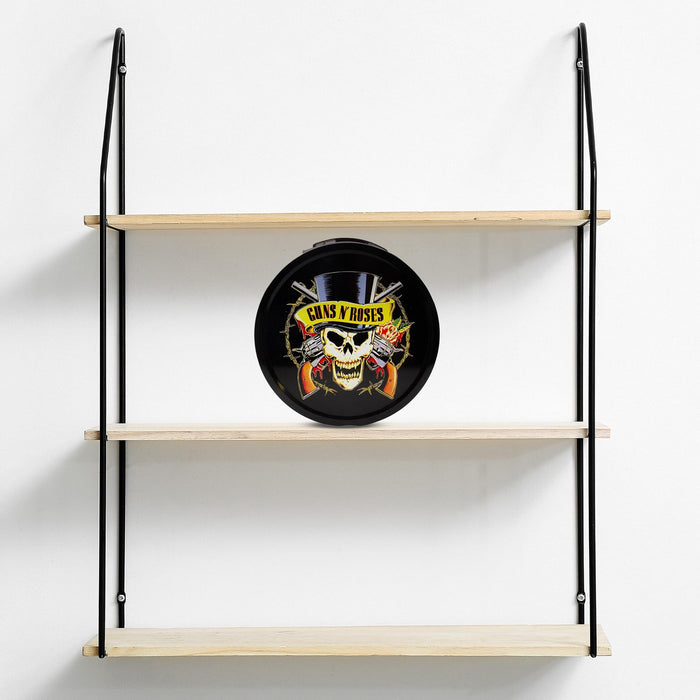 Guns N Roses Drum Shaped Tin Fun Box