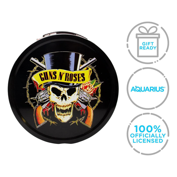 Guns N Roses Drum Shaped Tin Fun Box
