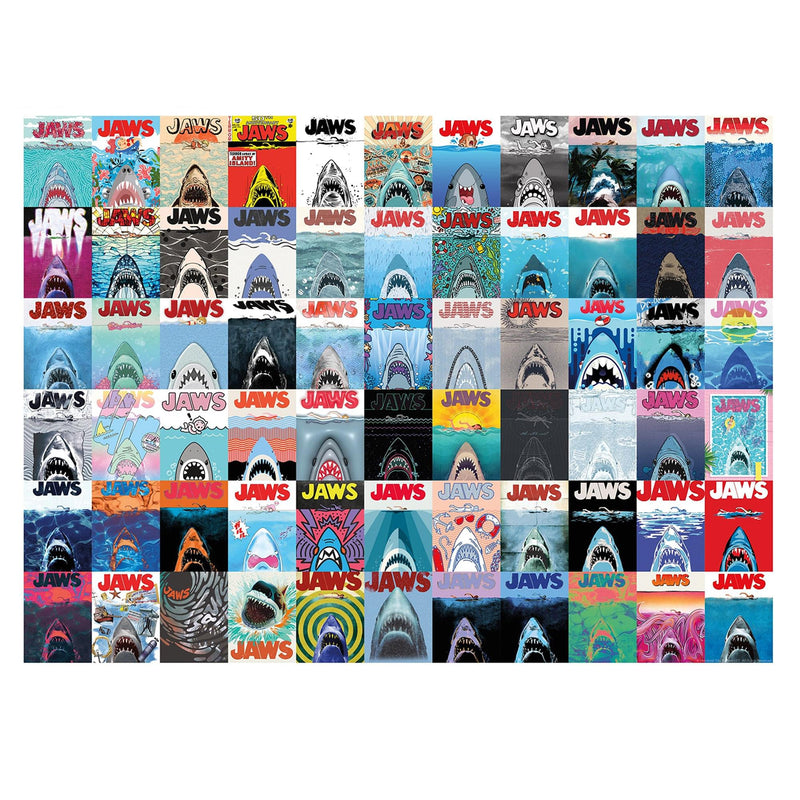 JAWS 500 Piece Jigsaw Puzzle and Tin Fun Box Set product image 2 of 4