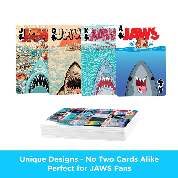JAWS 50th Anniversary Movie Posters Playing Cards