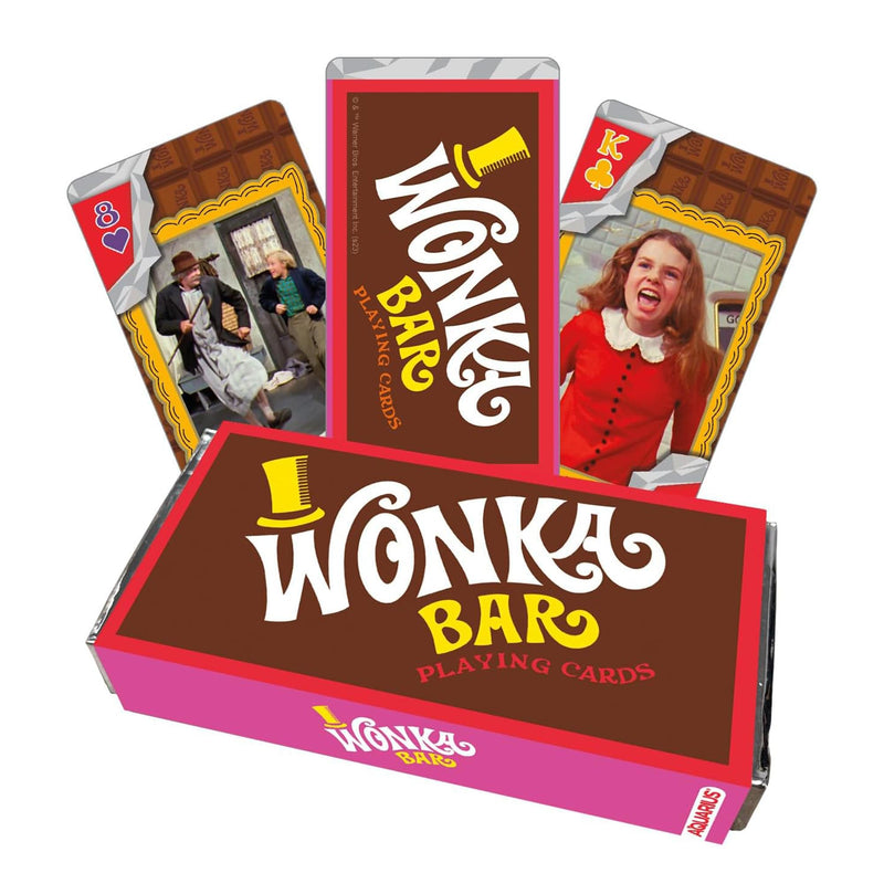 Willy Wonka Wonka Bar Playing Cards product image 1 of 3