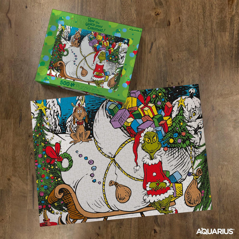 Dr. Seuss Grinch Christmas 500 Piece Jigsaw Puzzle product image 3 of 6