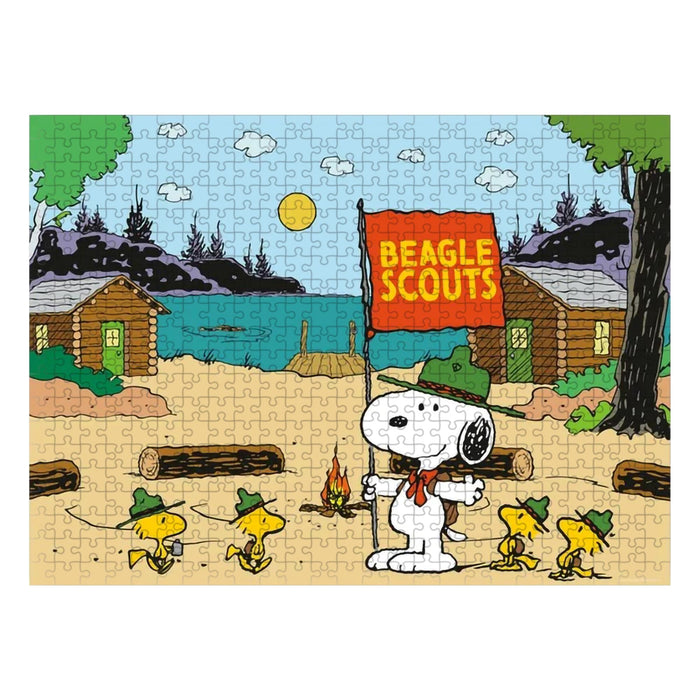 Peanuts Beagle Scouts 500 Piece Jigsaw Puzzle