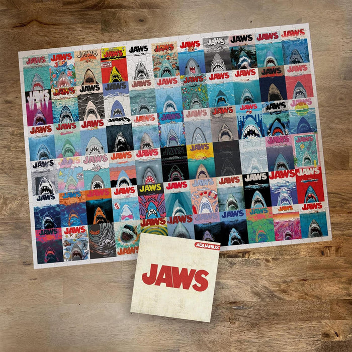 JAWS 50th Anniversary Movie Posters 500 Piece Jigsaw Puzzle