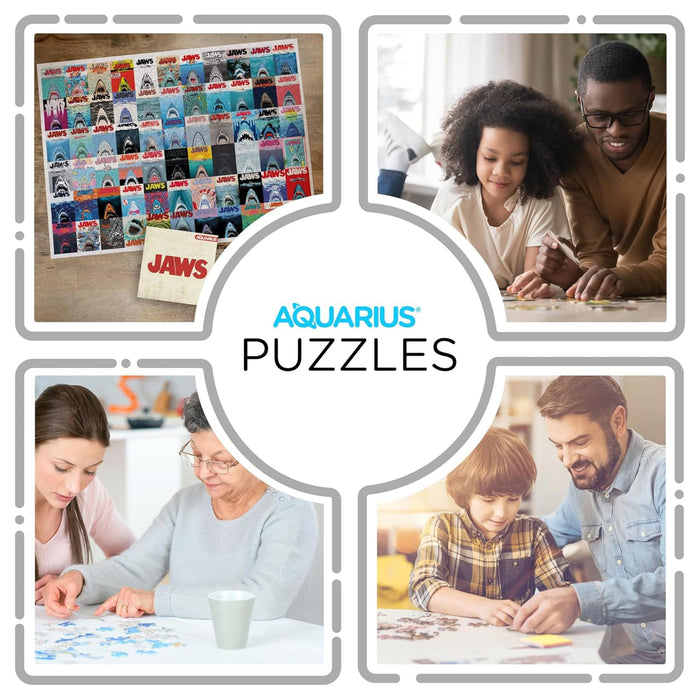 JAWS 50th Anniversary Movie Posters 500 Piece Jigsaw Puzzle