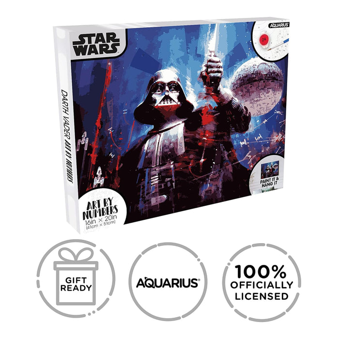 Star Wars Darth Vader Art By Numbers Painting Kit