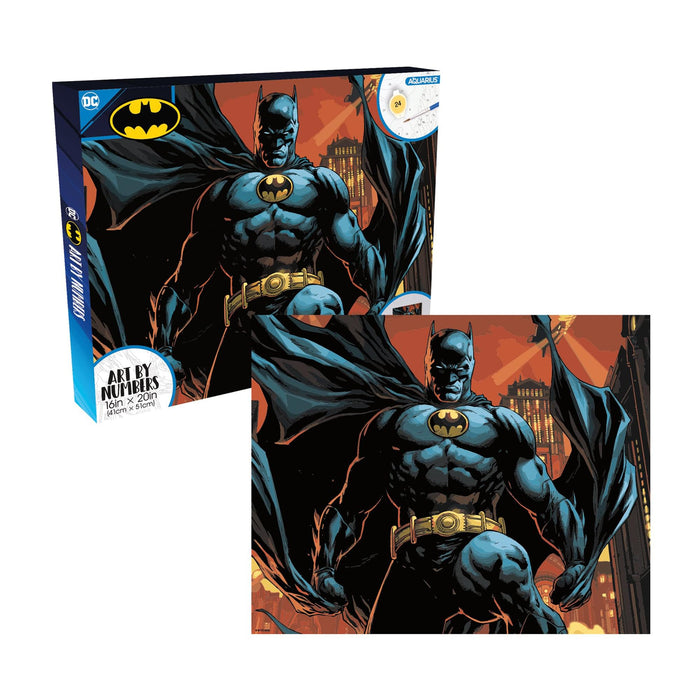 DC Comics Batman Art By Numbers Painting Kit