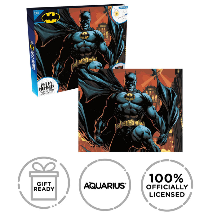 DC Comics Batman Art By Numbers Painting Kit