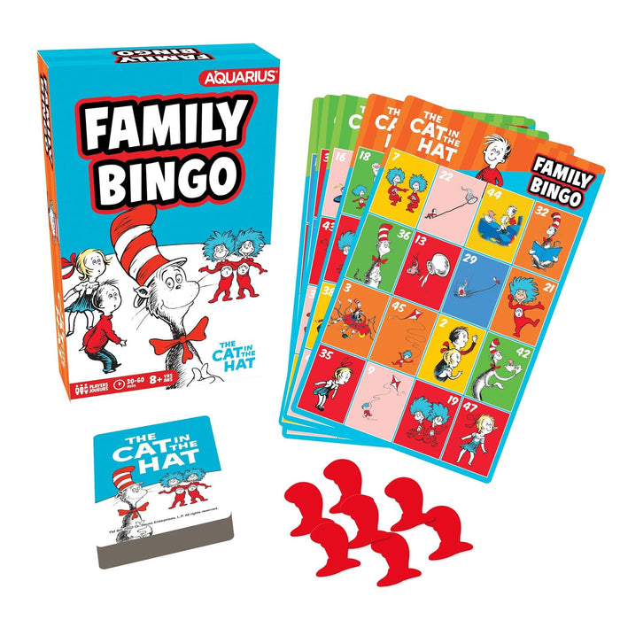 Dr. Suess - The Cat in the Hat Family Bingo Game