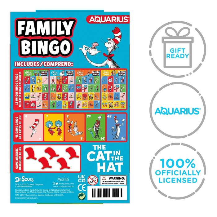 Dr. Suess - The Cat in the Hat Family Bingo Game