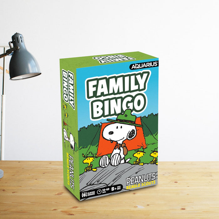 Peanuts Beagle Scouts Family Bingo