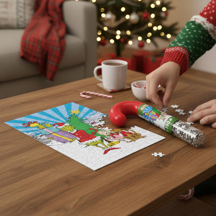 The Grinch - 150 Piece Candy Cane Micro Jigsaw Puzzle