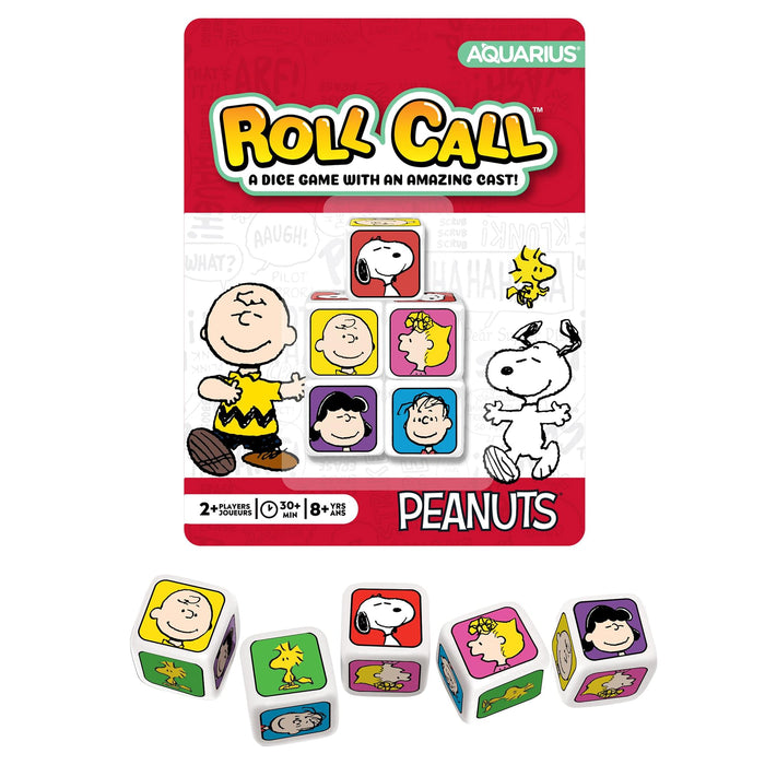 Peanuts Roll Call Dice Game
