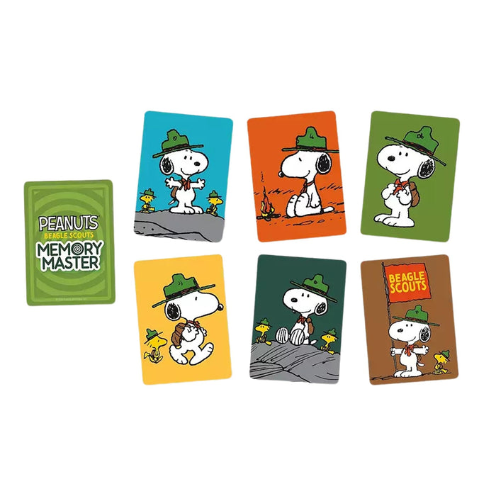 Peanuts Beagle Scouts Memory Master Card Game