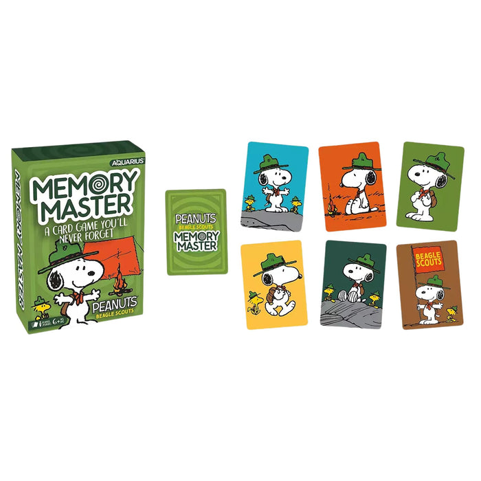 Peanuts Beagle Scouts Memory Master Card Game