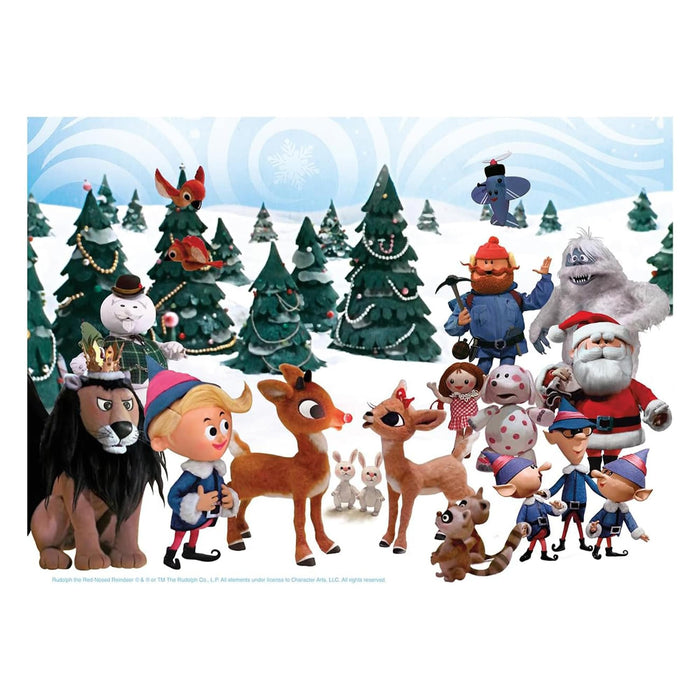 Rudolph The Red-Nosed Reindeer - 300 Piece Tin Sphere Jigsaw Puzzle