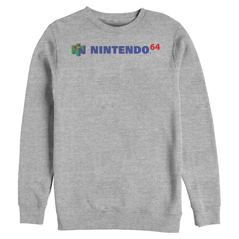 Sweatshirt featuring design named Nintendo - Full N64 Logo
