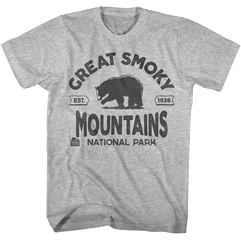 T-Shirt featuring design named National Parks - Great Smoky Mountains Est. 1926