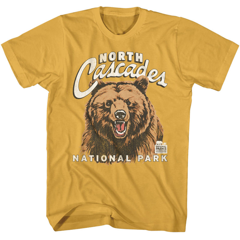 T-Shirt featuring design named National Parks - North Cascades Grizzly
