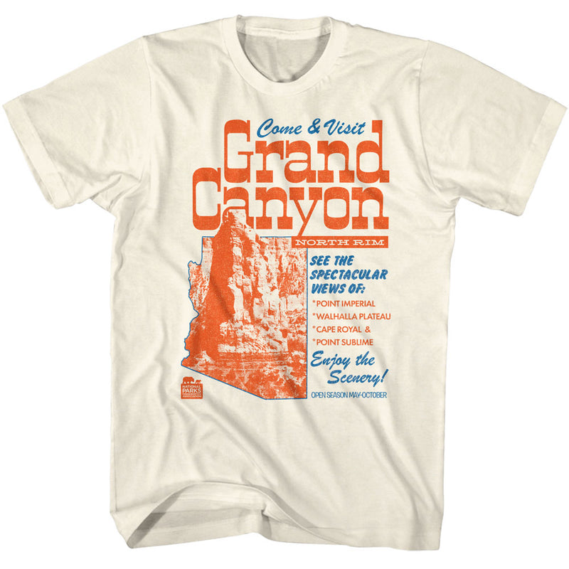 T-Shirt featuring design named National Parks - Come & Visit Grand Canyon