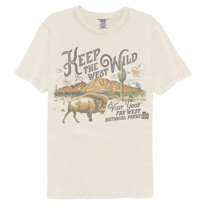 T-Shirt featuring design named National Parks - Keep the West Wild