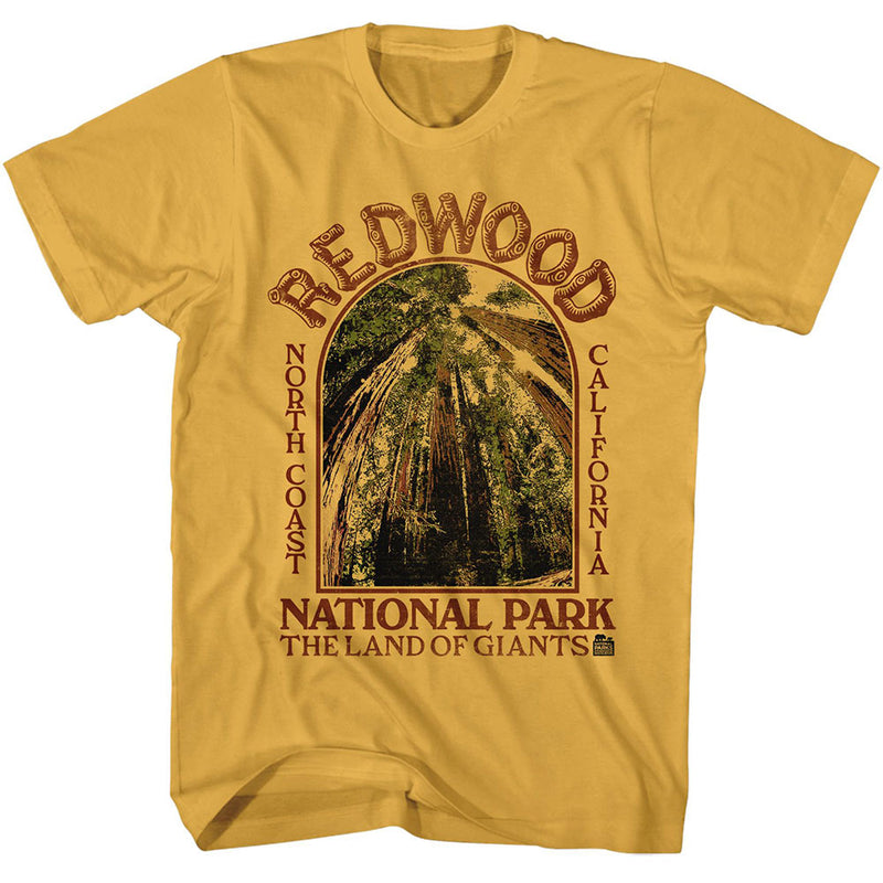 T-Shirt featuring design named National Parks - Redwood Land of Giants