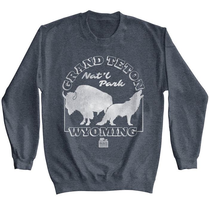 National Parks - Grand Teton Wildlife Sweatshirt