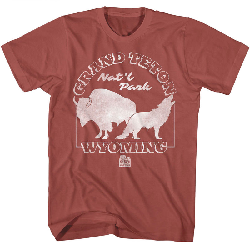 T-Shirt featuring design named National Parks - Grand Teton Wildlife