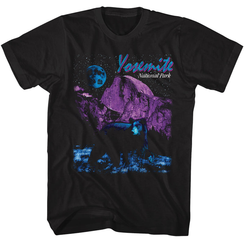 T-Shirt featuring design named National Parks - Yosemite Moonlight