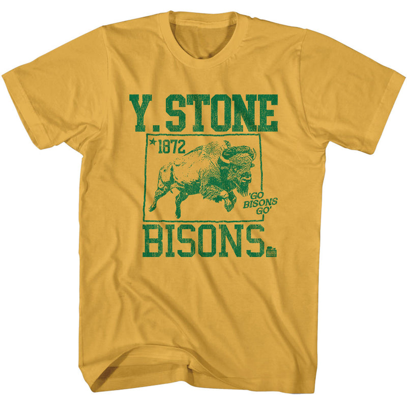 T-Shirt featuring design named National Parks - Yellowstone Bisons