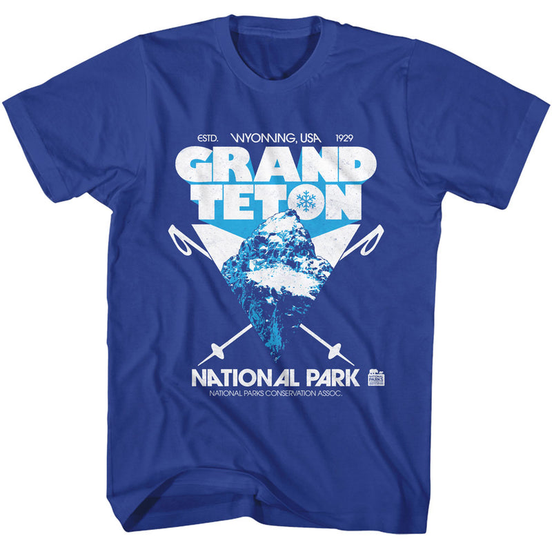 T-Shirt featuring design named National Parks - Grand Teton Peak