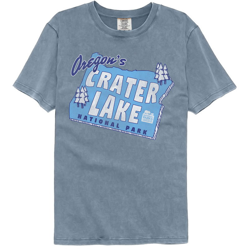 T-Shirt featuring design named National Parks - Oregon's Crater Lake
