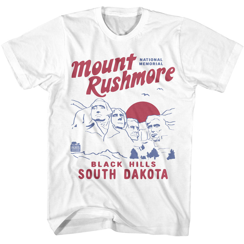 T-Shirt featuring design named National Parks - Mount Rushmore