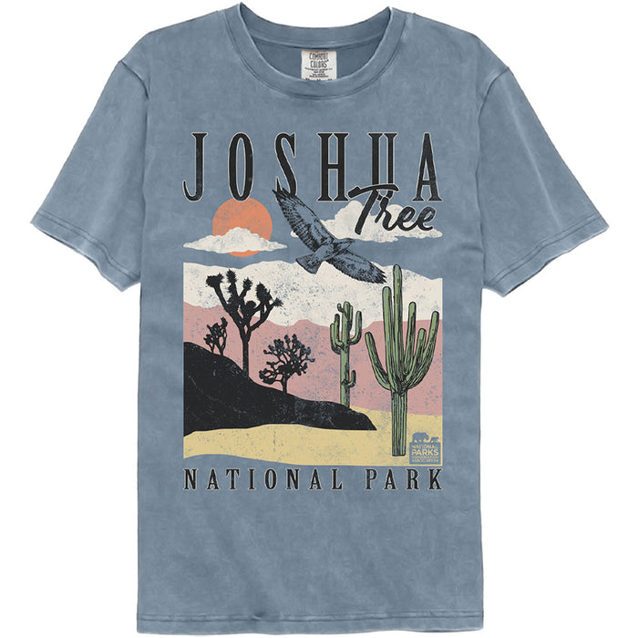 National Parks - Joshua Tree Landscape with Cacti