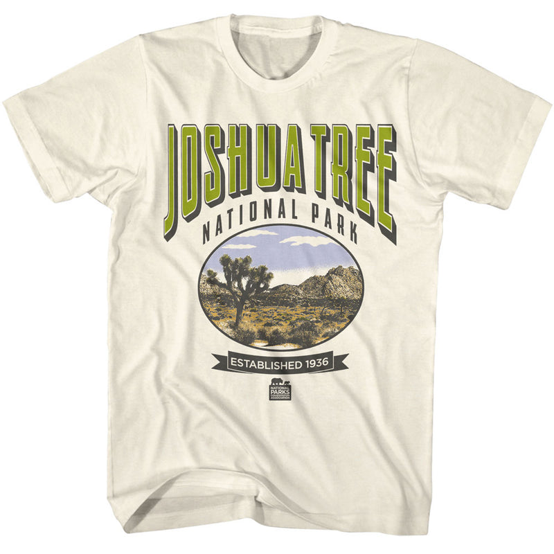 T-Shirt featuring design named National Parks - Joshua Tree Oval