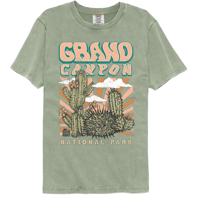 T-Shirt featuring design named National Parks - Grand Canyon Cactus