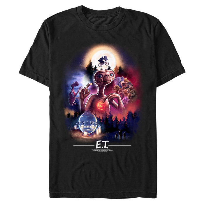 E.T. the Extra-Terrestrial - E.T. Retro Collage