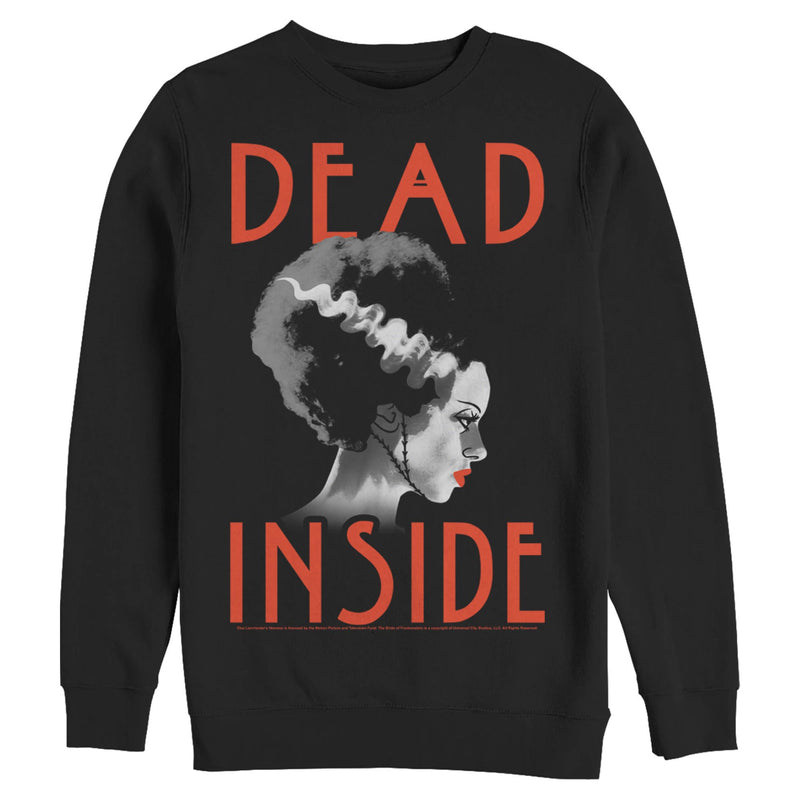 Sweatshirt featuring design named Universal Monsters - Dead Inside Bride