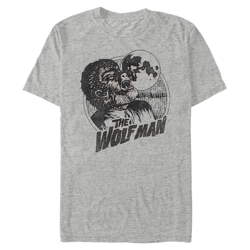 T-Shirt featuring design named Universal Monsters - Vintage Wolf Man